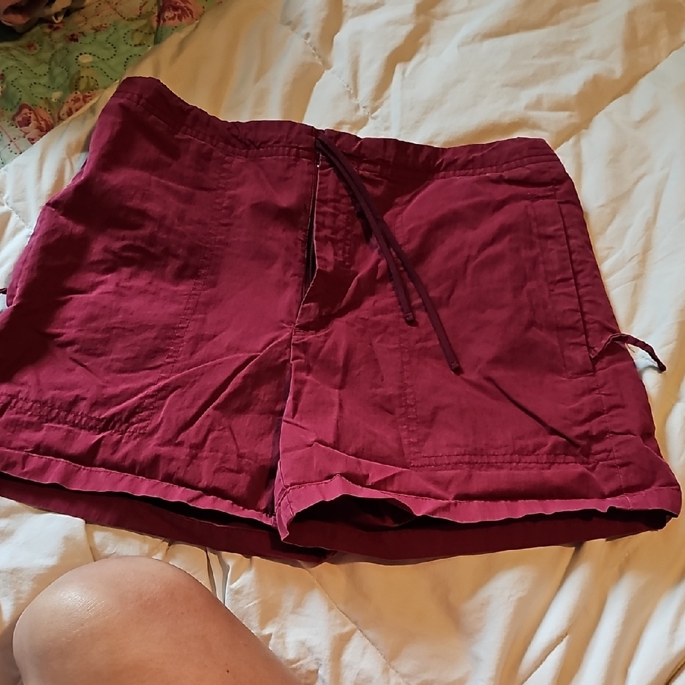 Women's Burgundy Shorts